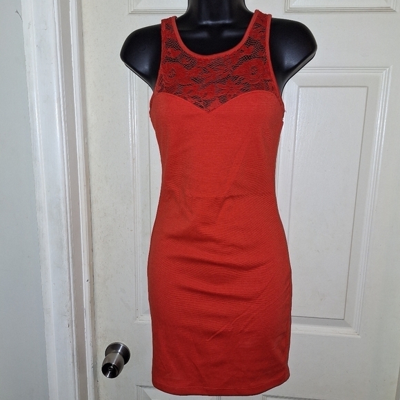 Forever 21 red dress size small - Picture 1 of 5